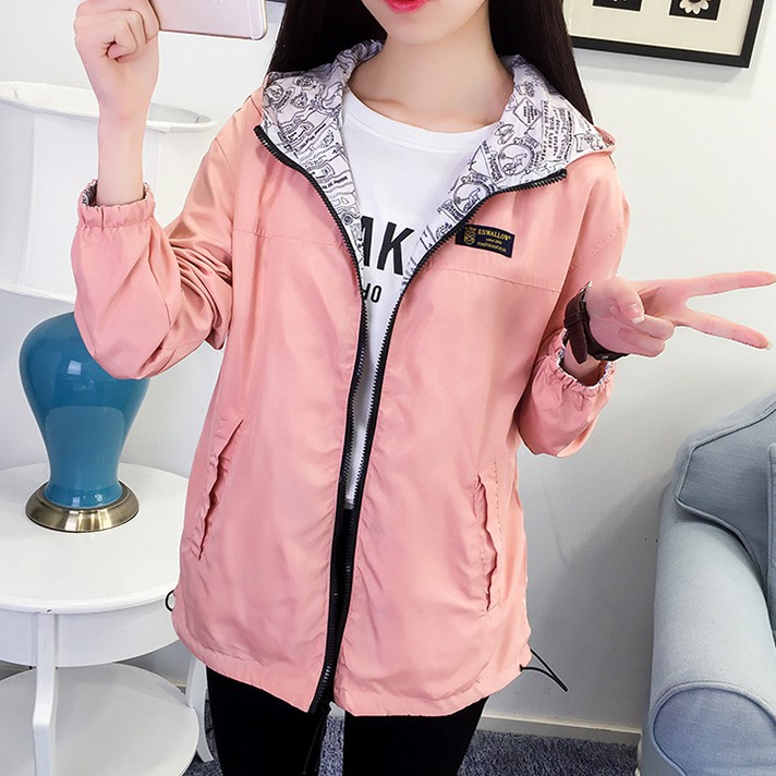 Áo khoác (đủ size XS - XXXL) mặc được 2 mặt có in hình bên trong hot hit | BigBuy360 - bigbuy360.vn