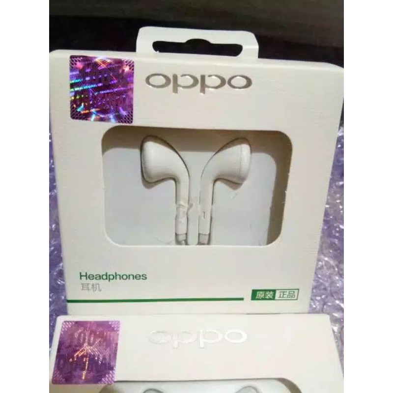 Tai Nghe Nhét Tai 100% Mega Bass / Headset Cho Oppo F1S F1 Plus F3 Plus F5 F7 F9 A37 A71 A83