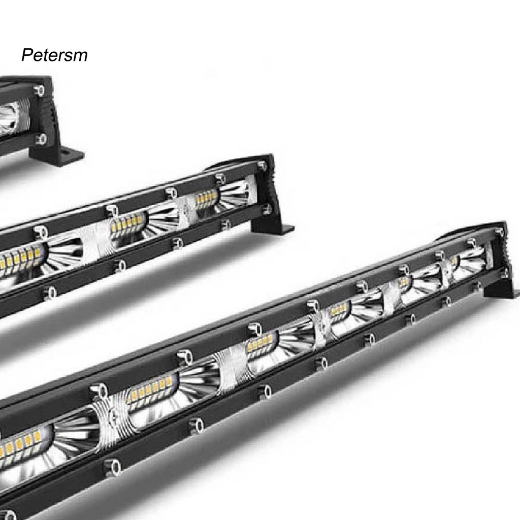 Thanh đèn LED 7/14/20 Inch bằng PP bản rộng tản nhiệt cho SUV