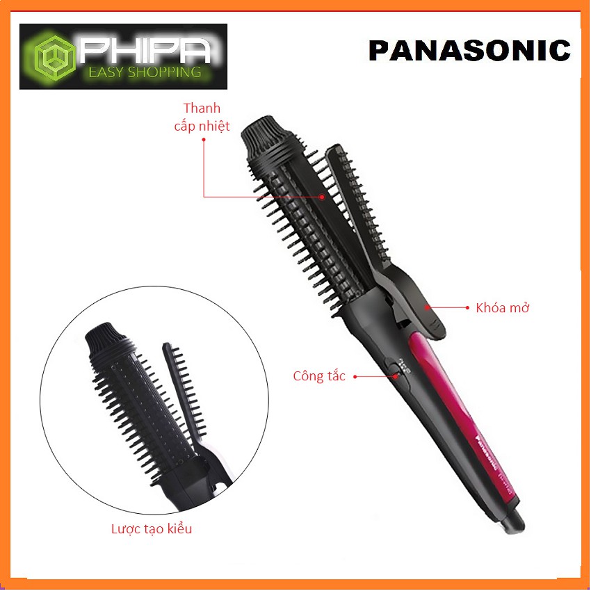 Máy tạo kiểu tóc Panasonic PAST-EH-HT40-K645, chính hãng, bảo hành 12 tháng trên toàn quốc