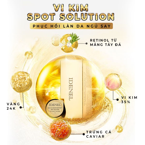 Vi kim sinh học gold & caviar – raphitox spot solution
