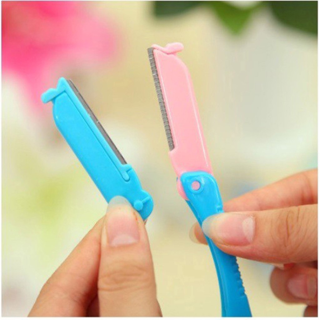 Dụng Cụ Cạo, Tỉa Lông Mày Lưỡi Crom L016