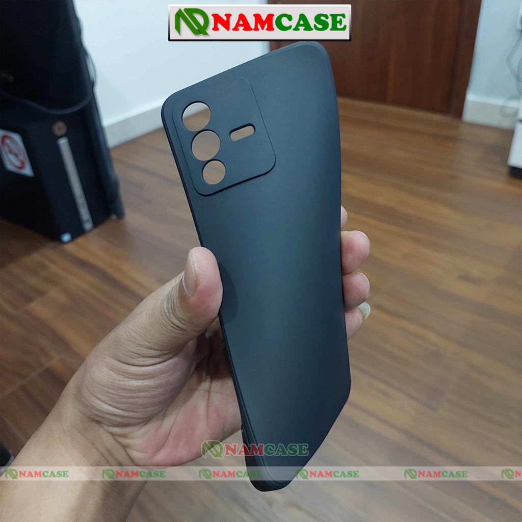 Ốp lưng điện thoại Vivo V23/V23E/Y21/Y91//Y15S/T1 cạnh viền vuông Silicon mềm dẻo bảo vệ camera hình Nokia
