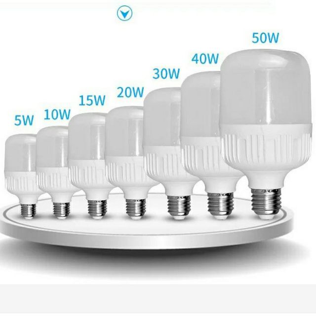 Bóng led trụ kín nước siêu rẻ 5w 10w 15w 20w 30w 40w 50w