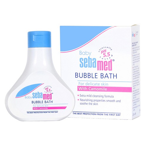 Sữa tắm tạo bọt cho bé Sebamed pH5.5 200ml