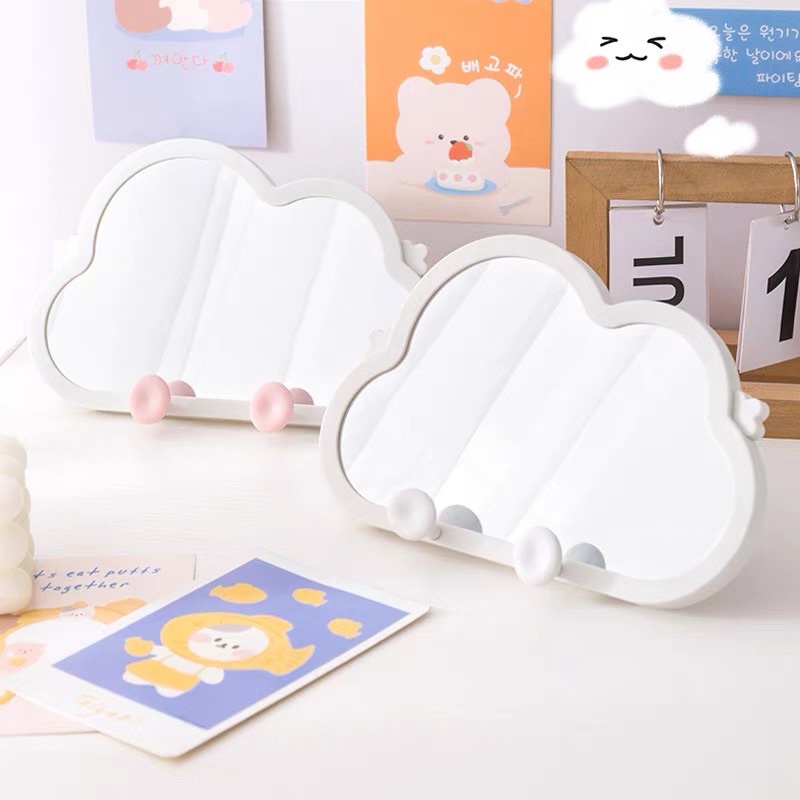 MVP2710 Gương để bàn, treo tường hình đám mây