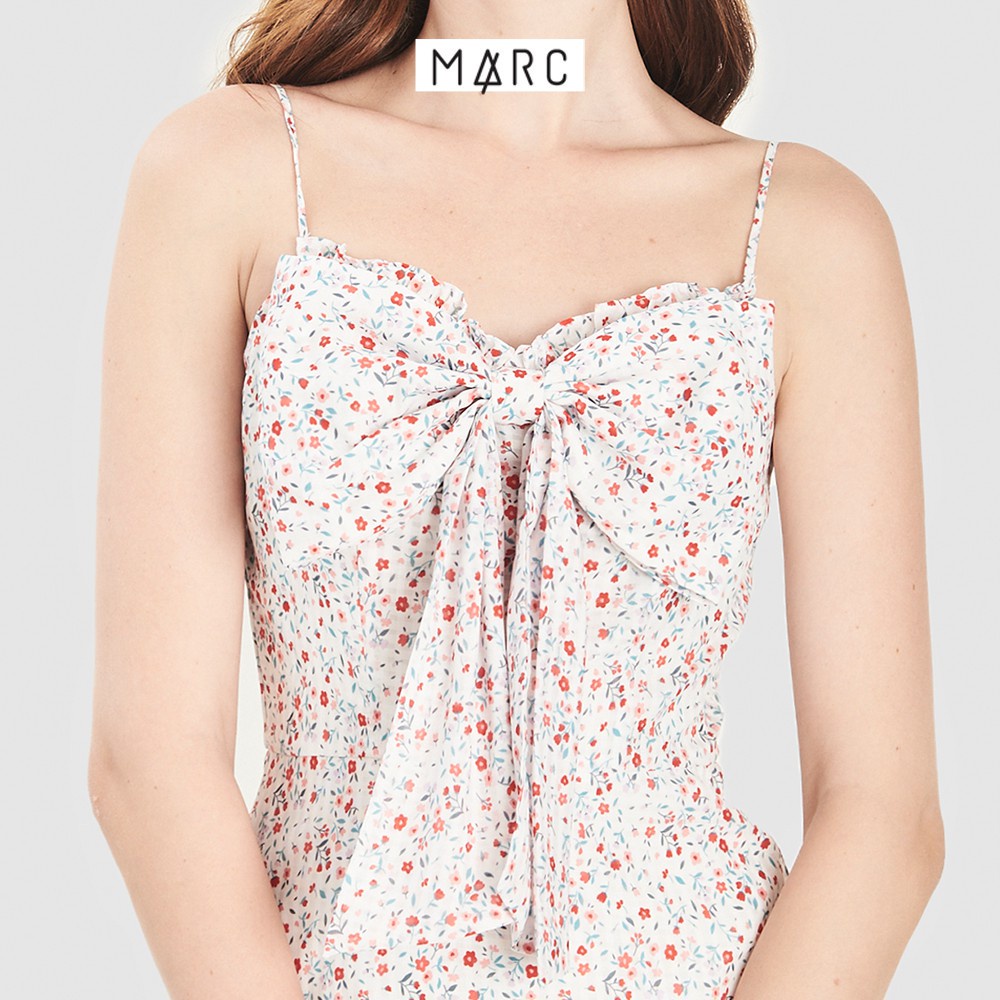 Đầm nữ MARC FASHION 2 dây mini nhấn nơ bản | BigBuy360 - bigbuy360.vn