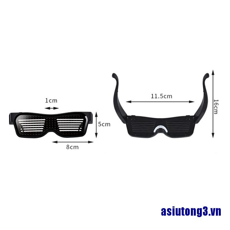 Mắt Kính Không Dây Kết Nối Bluetooth 3 Đèn LED Độc Đáo | BigBuy360 - bigbuy360.vn