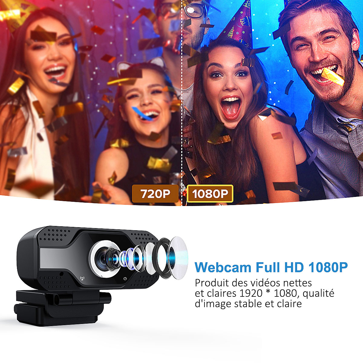 Webcam Usb Full Hd 1080p Kèm Micro Hỗ Trợ Giảng Dạy | BigBuy360 - bigbuy360.vn