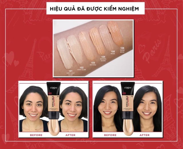 Kem Nền Trang Điểm Lâu Trôi L'Oreal Infallible Pro  30ml | BigBuy360 - bigbuy360.vn