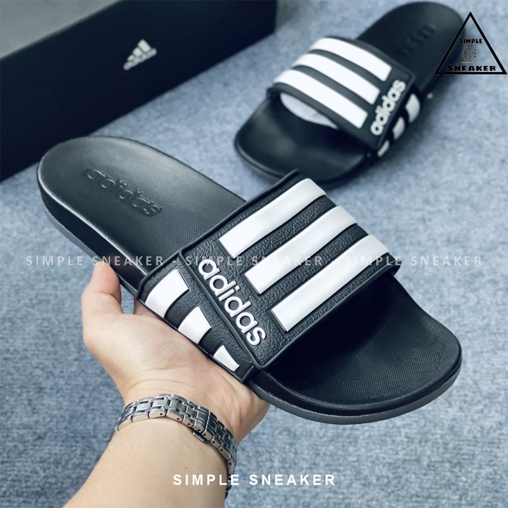 Dép Quai Ngang Adidas Auth FREESHIP Adidas Adilette Comfort Adjustable Slides Chính Hãng - [EG1344] - Simple Sneaker