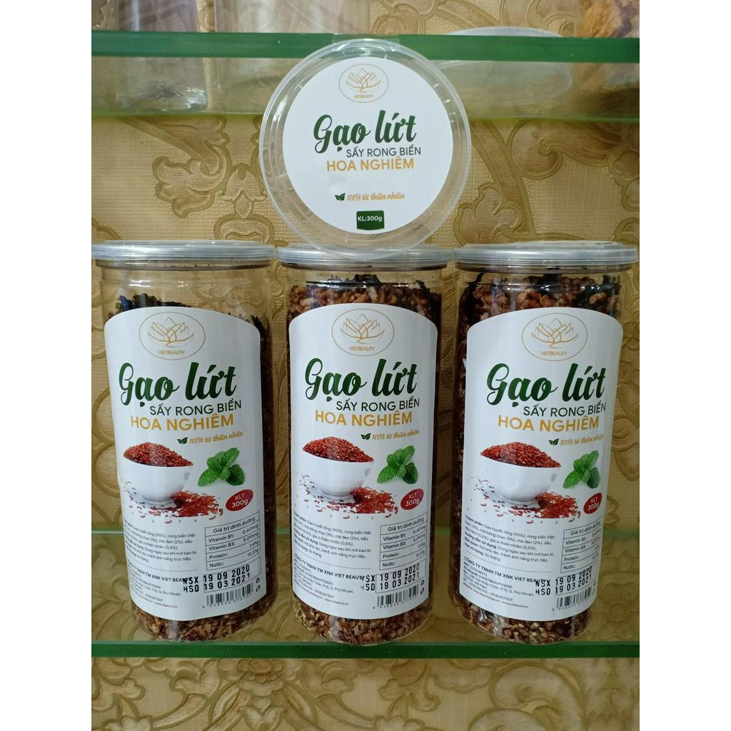 GẠO LỨT SẤY RONG BIỂN HOA NGHIÊM 300g