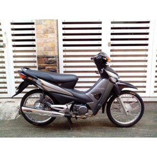 Dàn áo,Bộ vỏ nhựa xe S100 đen xám kèm tem