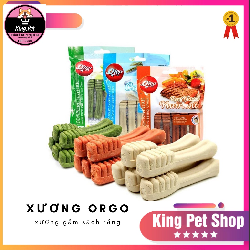 XƯƠNG thưởng ORGO cho chó