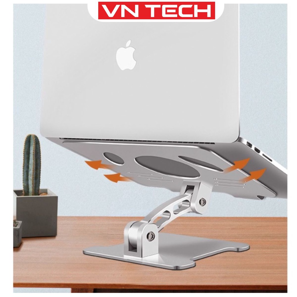 MT99 Giá đỡ để laptop stand notebook Macbook iPad máy tính xách tay hợp kim nhôm có thể tháo rời kiêm tản nhiệt