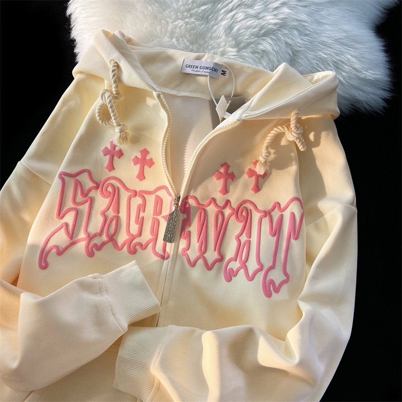 Áo Hoodie Hai Lớp In Họa Tiết Thời Trang Thu Đông Hàn Quốc Cho Nữ