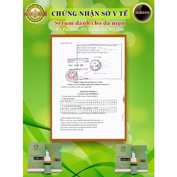 Serum Diếp Cá GIẢM MỤN, THÂM, SE KHÍT LỖ CHÂN LÔNG. | BigBuy360 - bigbuy360.vn