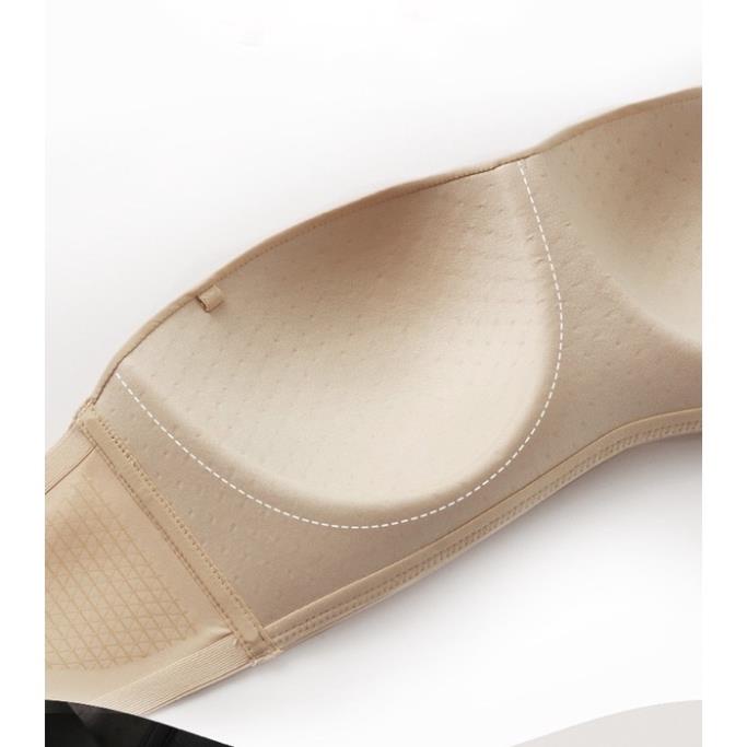 Áo Lót Nữ Đúc Myna Cúp Ngang Bản To Dây Chống Tuột Cao Cấp 7255