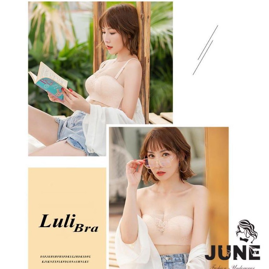 Áo lót nữ siêu nâng ngực J969 chống tuột chất su đúc bàn tay tạo khe quyến rũ | BigBuy360 - bigbuy360.vn