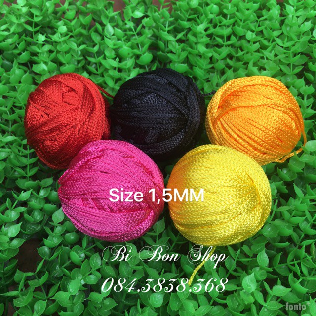 COM BO 5 CUỘN DÂY DÙ SIZE 1,5MM