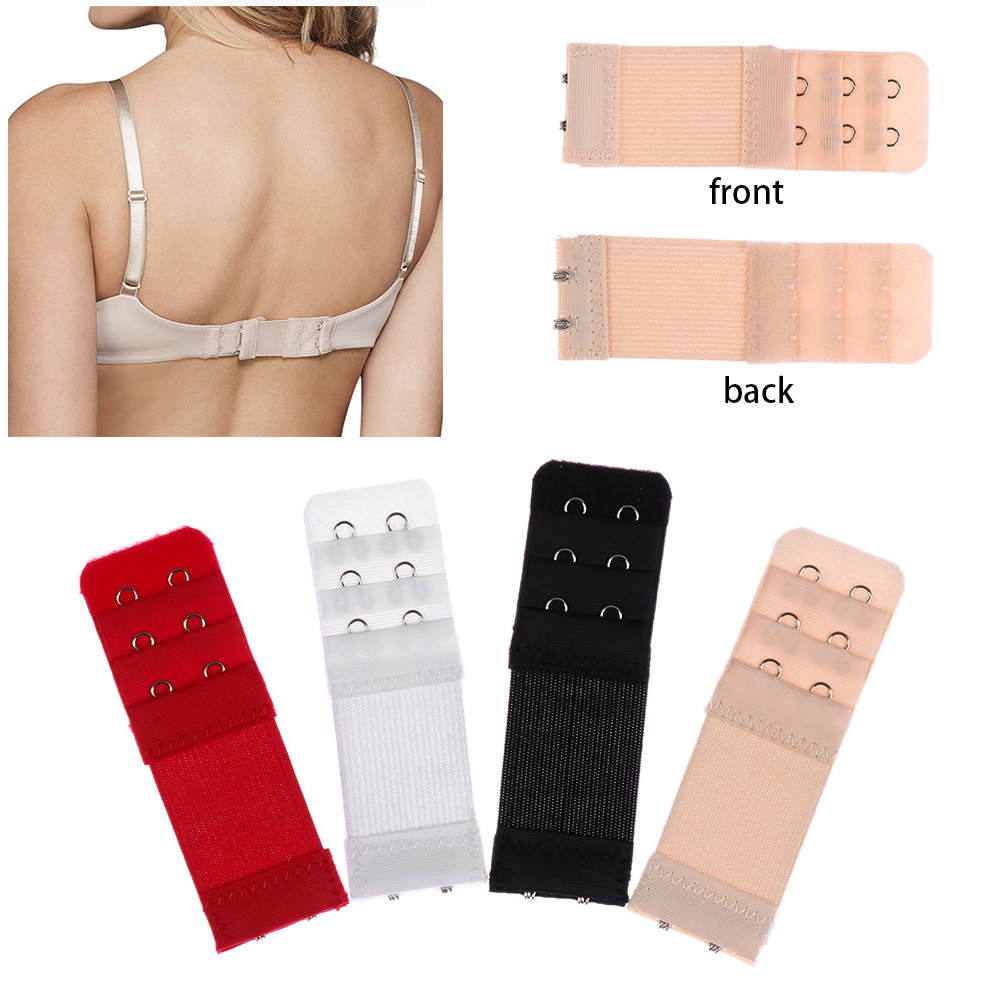 Bộ 1/3 Móc Mở Rộng Dây Áo Ngực Có Thể Điều Chỉnh Cho Nữ 2/3/4 Móc