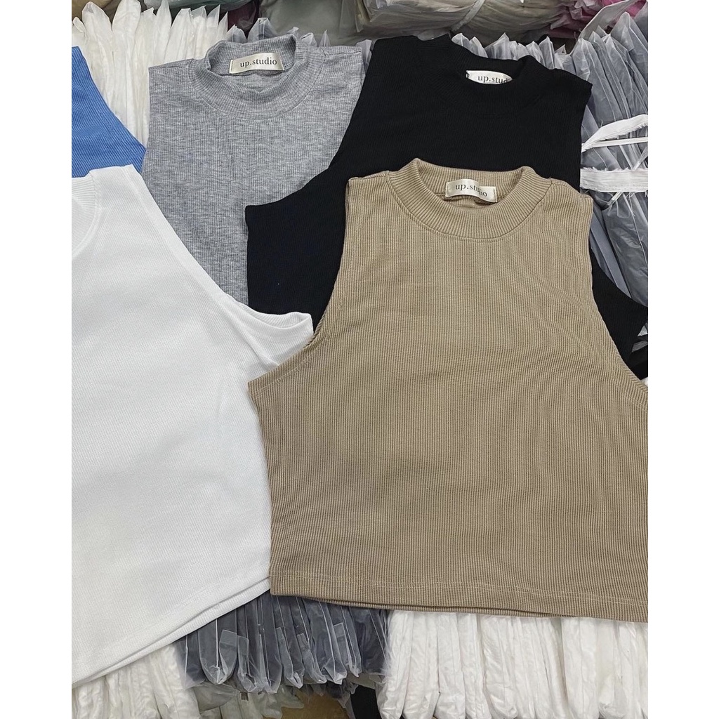 Áo ba lỗ sát nách croptop nữ ôm body