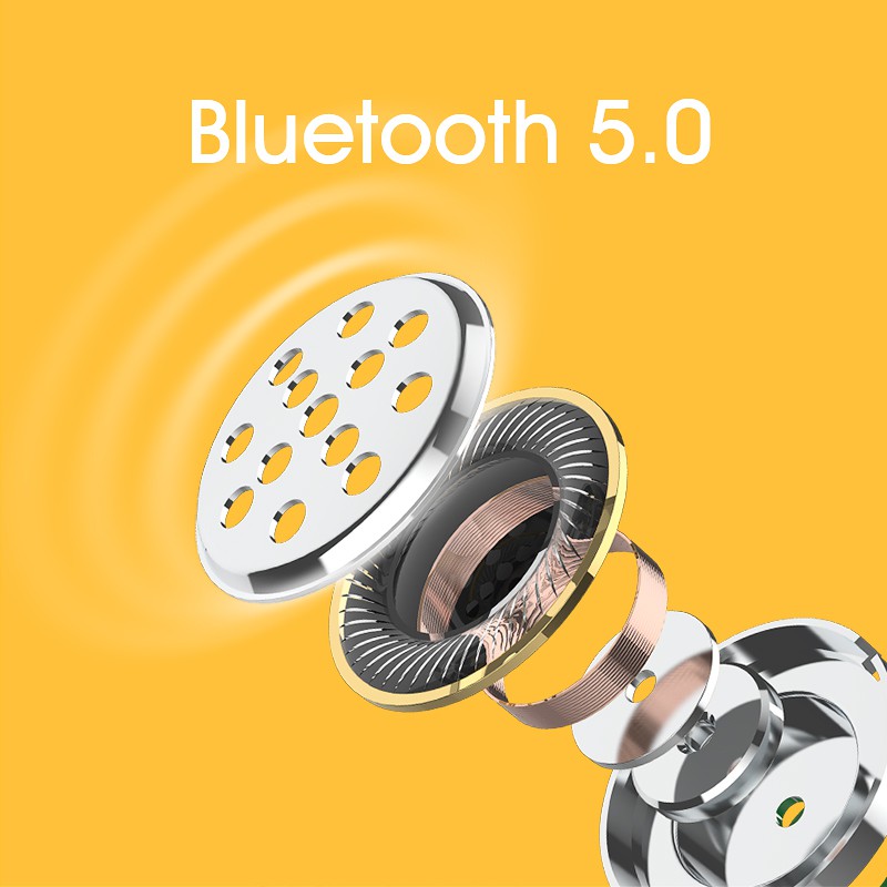 Tai nghe nhét tai QCY T7 kết nối bluetooth 5.0 cho âm thanh sống động chất lượng cao