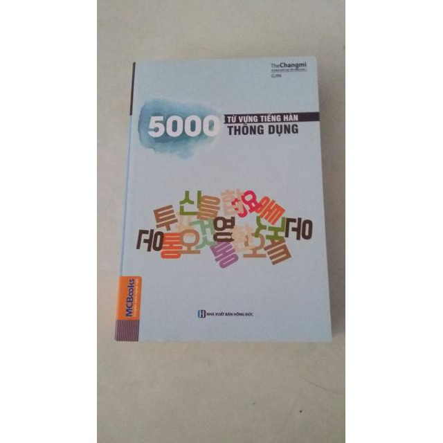 Sách - 5000 Từ Vựng Tiếng Hàn Thông Dụng