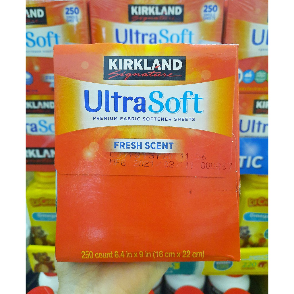 Giấy Thơm KIRKLAND ULTRASOFT của Mỹ - Hộp 250 tờ (16cmx22cm)