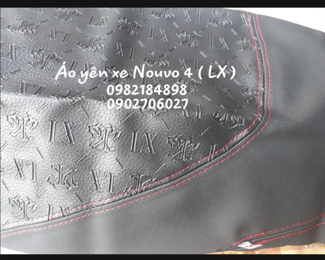 Áo yên xe Nouvo 4  tặng kèm bọc chân chống xe