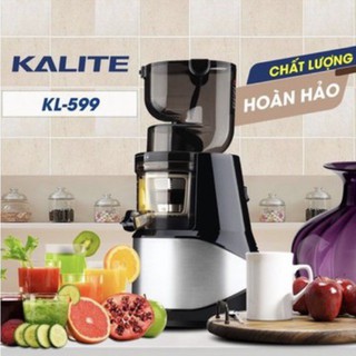 Máy ép trái cây hoa quả chậm mini Kalite KL 599 ép đồ uống giảm cân cho người lười ăn rau, chính hãng, bảo hành 12 tháng
