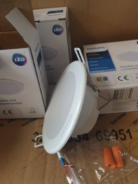 HÀNG CHÍNH HÃNG, Đèn LED âm trần PHILIPS 7W D90 DN027B G2