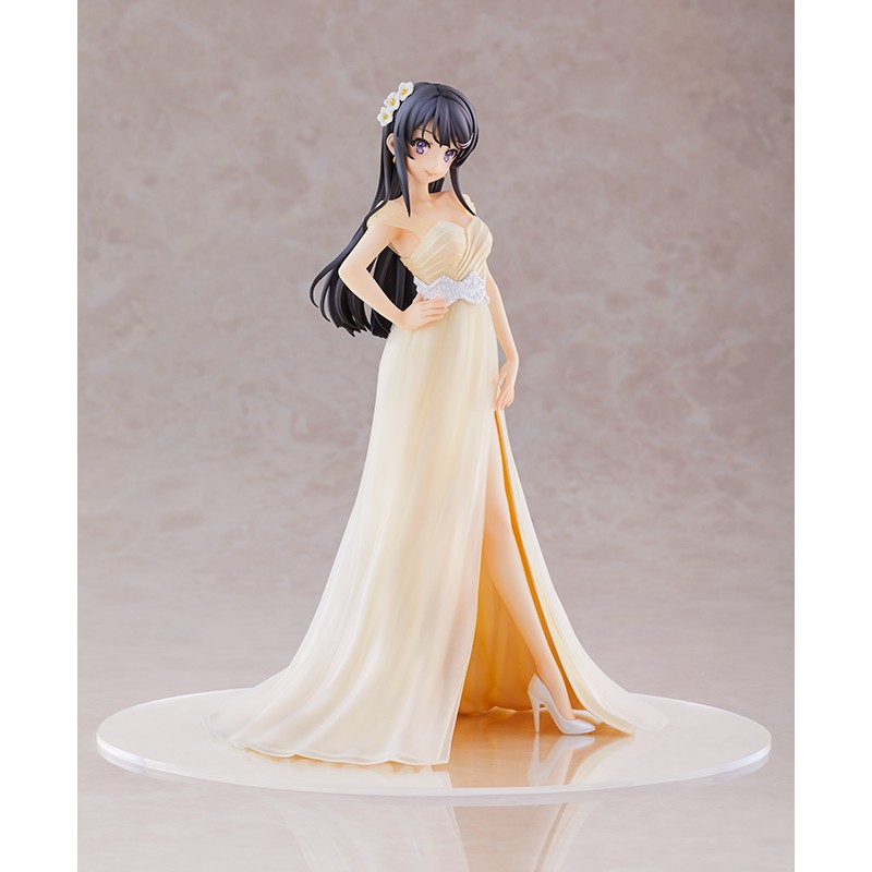 Mô hình chính hãng PVC Scale - Seishun Buta Yarou wa Bunny Girl Senpai no Yume wo Minai - Sakurajima Mai - 1/7 - Wedding