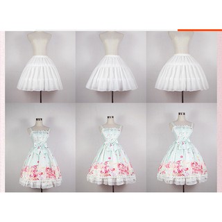 HÀNG CÓ SẴN tùng phồng lolita có thể điều chỉnh độ rộng