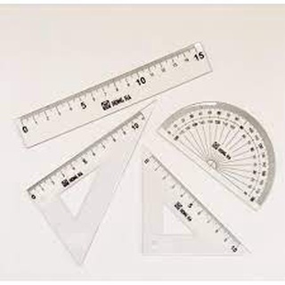 bộ eke Hồng Hà 3476 ( 4 chi tiết) - văn phòng phẩm - HOKAMI STORE