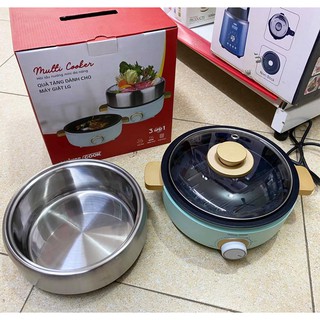 Nồi Lẩu, Nướng Điện Đa Năng 3 Trong 1 Kims Cook MC520l LG