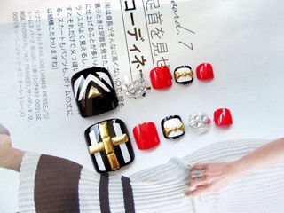 Set Móng Chân Giả J41