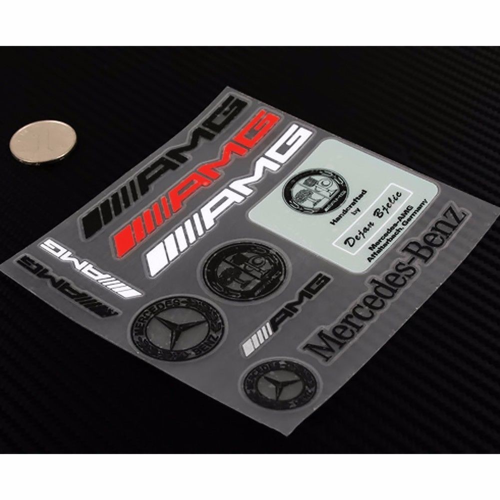 Decal Dán Xe Mercedes Amg Chất Lượng Cao