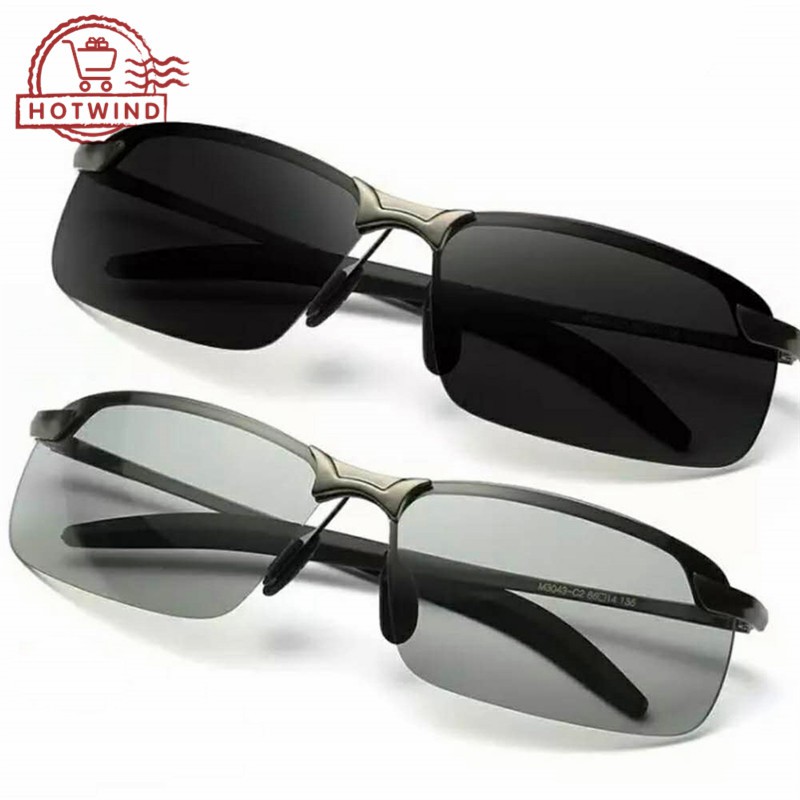 Kính mát phân cực kiểu dáng đơn giản thời trang cho nam | BigBuy360 - bigbuy360.vn