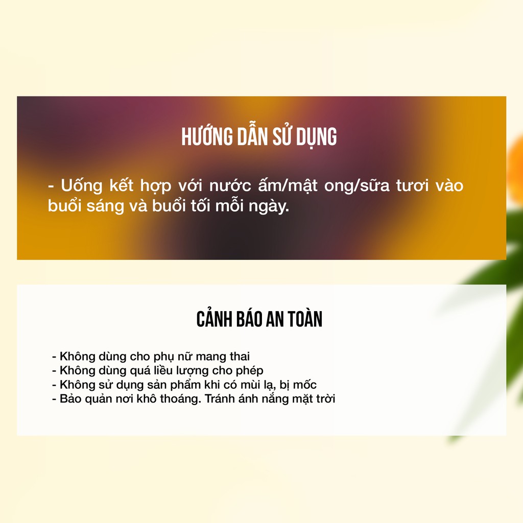 Viên tinh bột Nghệ đỏ mật ong 50g HeVieFood | BigBuy360 - bigbuy360.vn