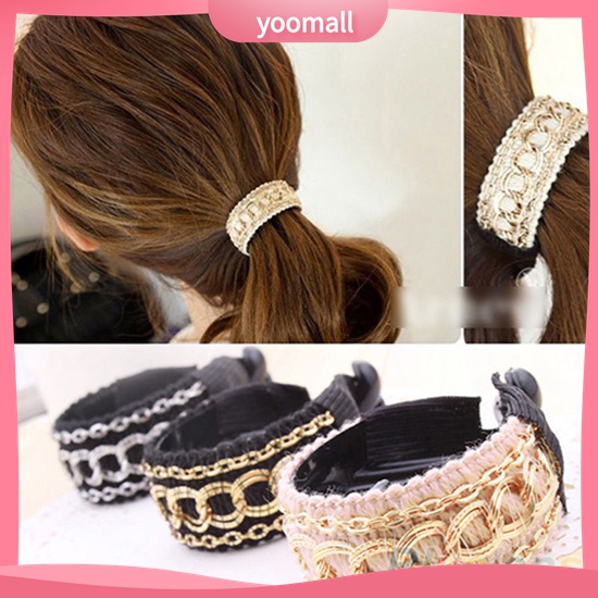 Kẹp tóc đính đá xinh xắn thời trang dành cho nữ