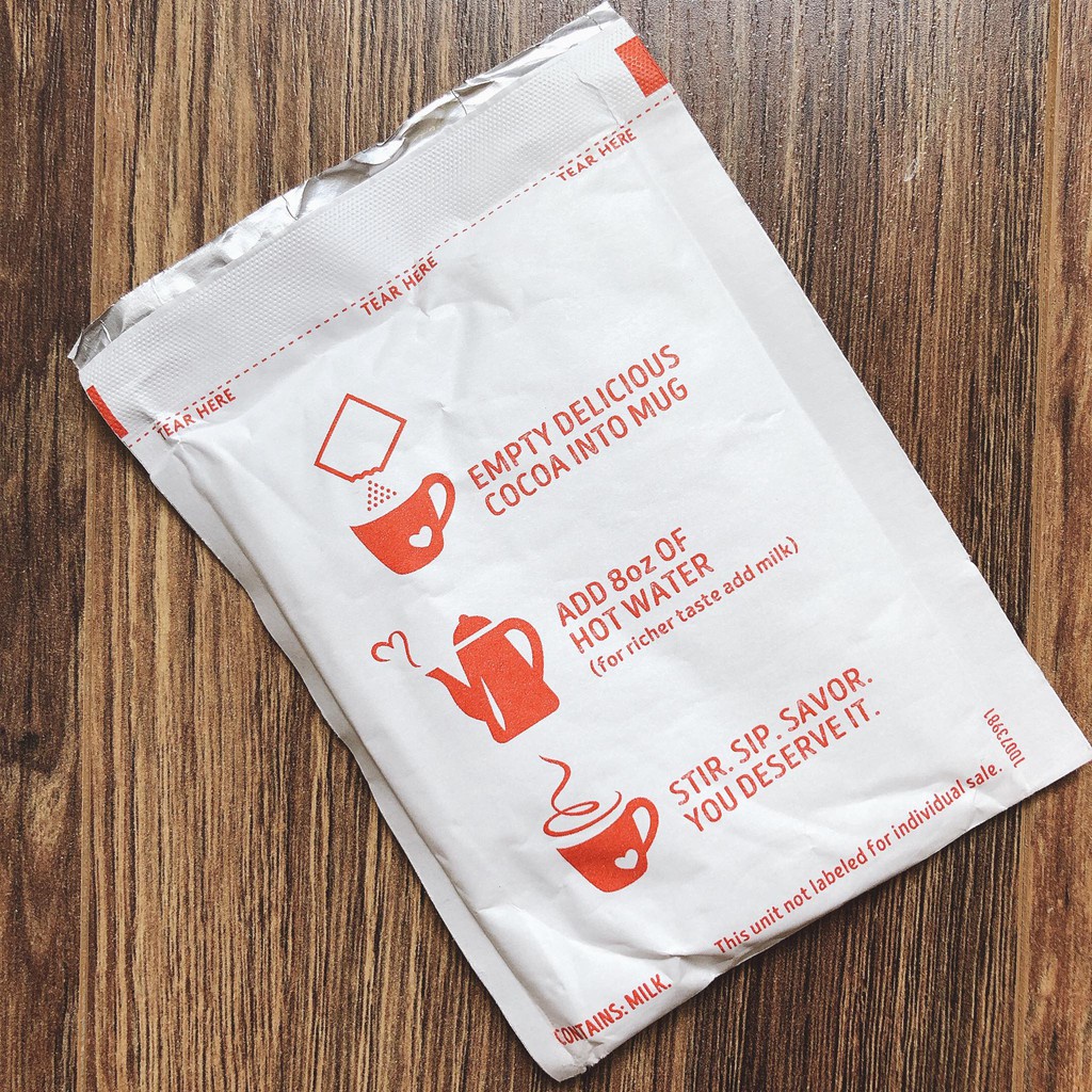 Bột sữa socola SWISS MISS Milk Chocolate - Made in USA  Tách lẻ 1 gói