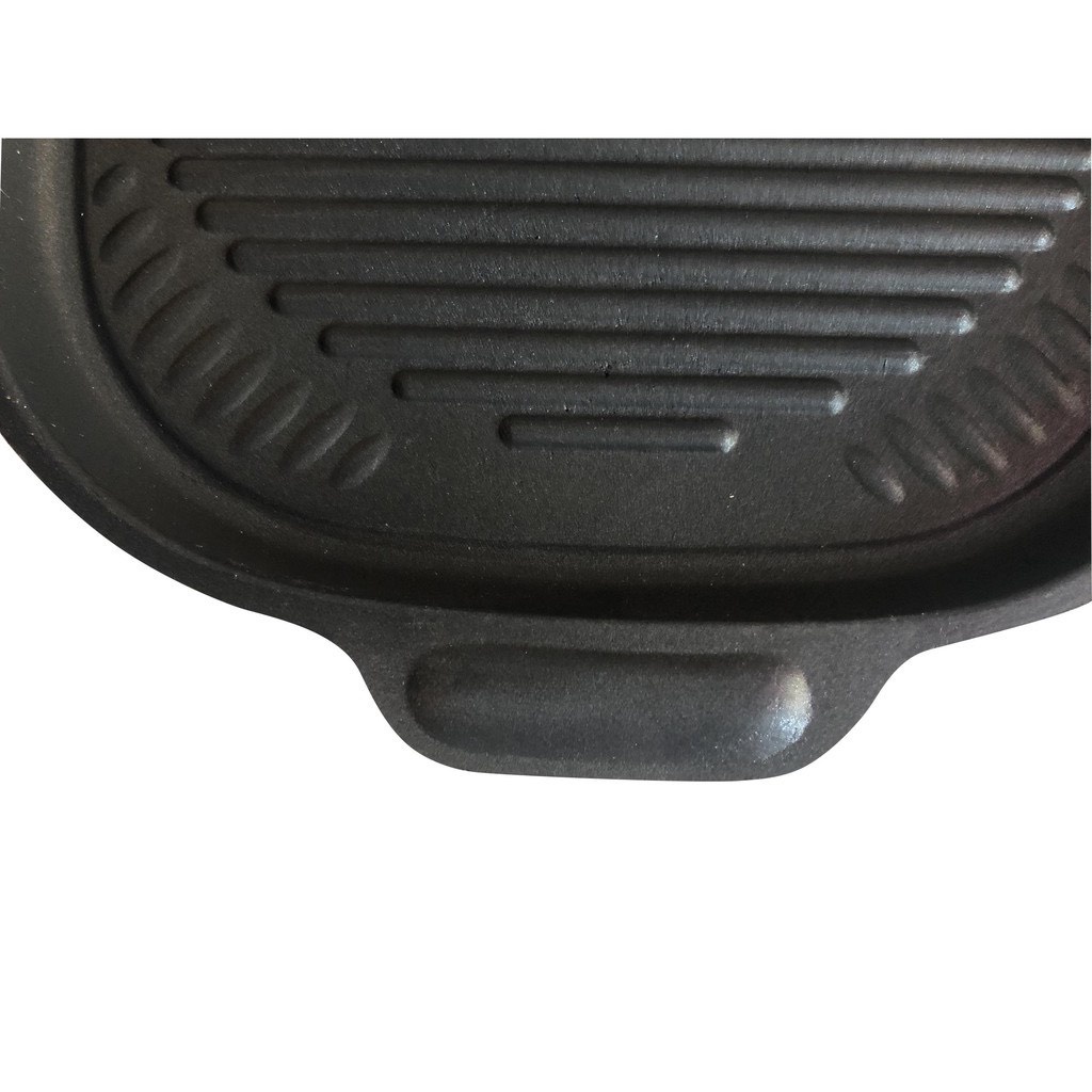 Chảo Nướng Chống Dính Huỳnh Anh Kiểu Dáng Hàn Quốc Có Rãnh Thoát Dầu Tiện Ích