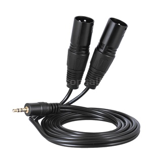 Dây cáp âm thanh 1.5m / 5ft xlr male sang 3.5mm male