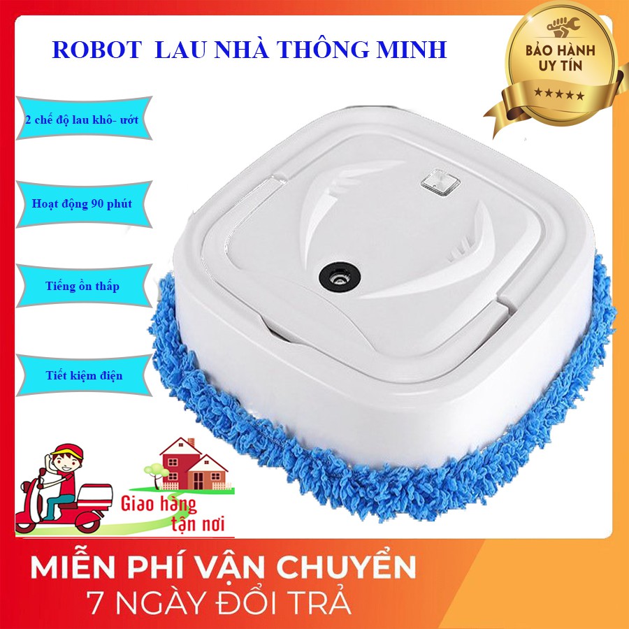 Giá Hot Robot Lau Nhà, Robot Lau Nhà Thông Minh- 2 Chế Độ Lau Khô - Ướt, Phun Tinh Dầu. Bảo Hành Uy Tín. Mua Ngay!