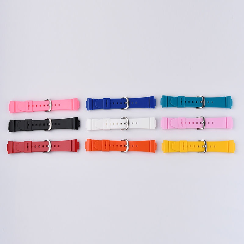 Dây Đeo Thay Thế Bằng Nhựa Resin Chống Nước Cho Casio BABY-G BGD-500 / BGD-560 / BGD-5000 BLX560 / BGD-201 / BGD-525