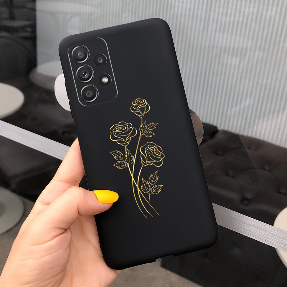 Ốp Điện Thoại Mềm Mỏng Họa Tiết Hoa Thời Trang Cho Samsung Galaxy A23 5G A23 4G A 23 2022 SM-A235F