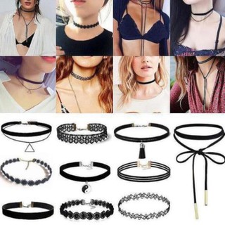 [VUA GIÁ RẺ] Bộ vòng choker 12 cái siêu chất lượng