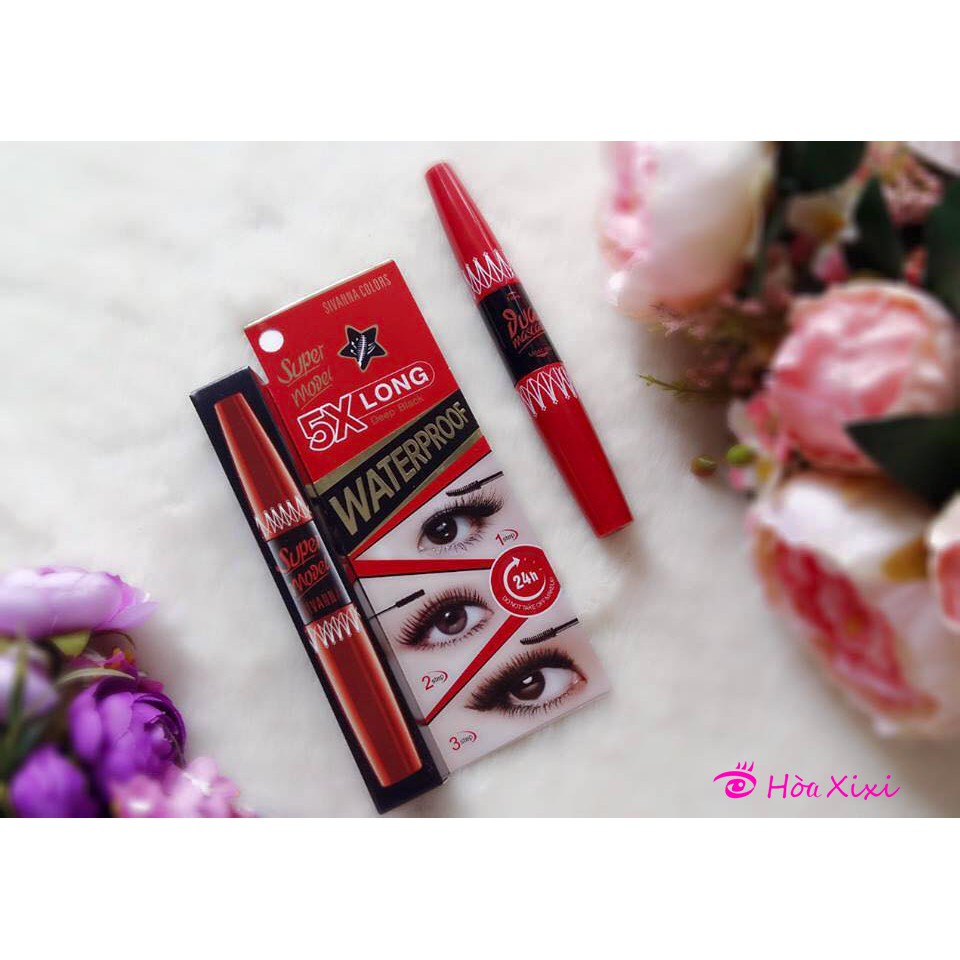 Mascara Hai Đầu Sivanna Super Model 5X Long | BigBuy360 - bigbuy360.vn