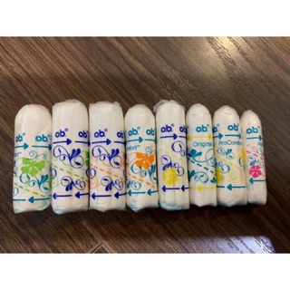 Combo 20c tampon băng vệ sinh dạng nút OB - Đức